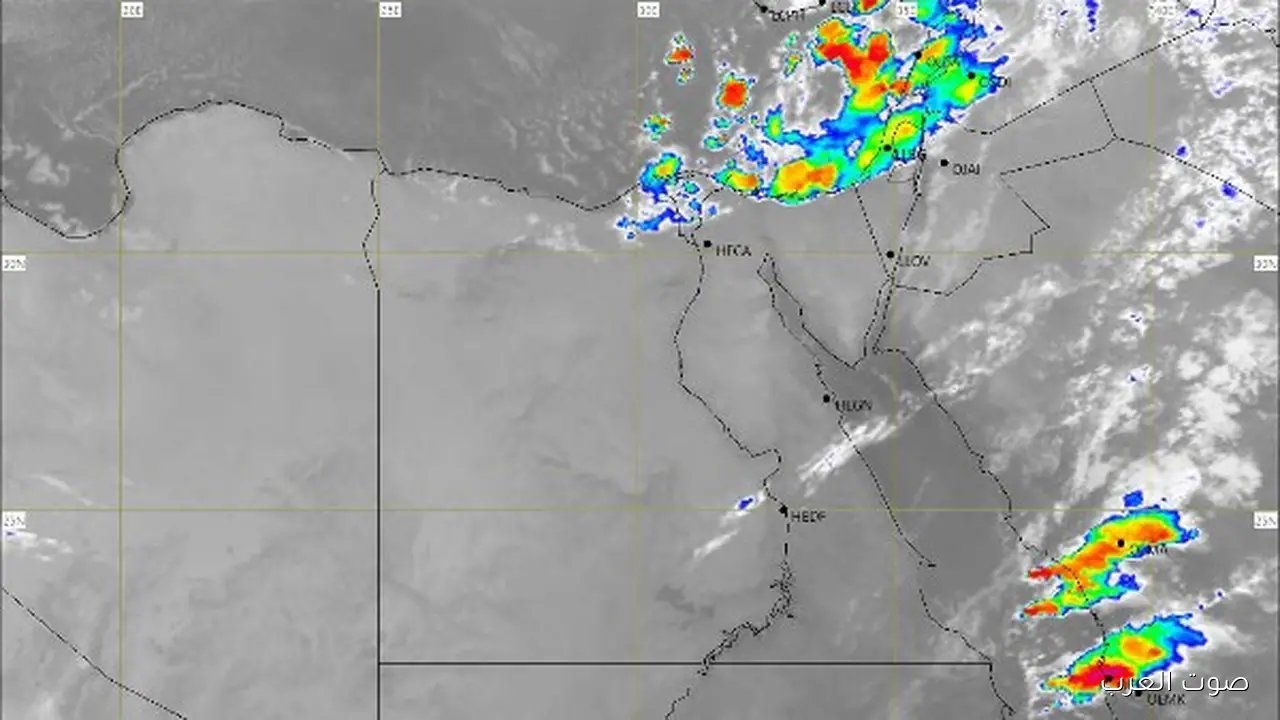 1763106751 المنخفض الجوي بيتحرك للشرق أمطار ورعد في المحافظات دي بعد