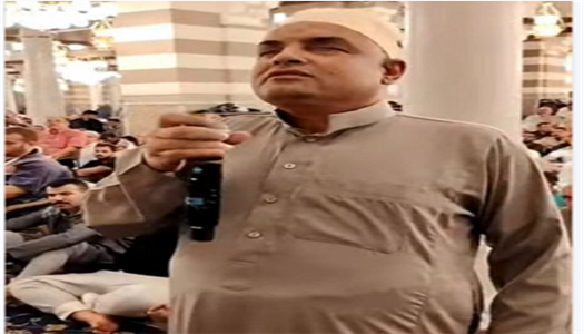 1763125669 850 وفاة الشيخ نادي أحمد زيدان مؤذن مسجد السيدة زينب أثناء