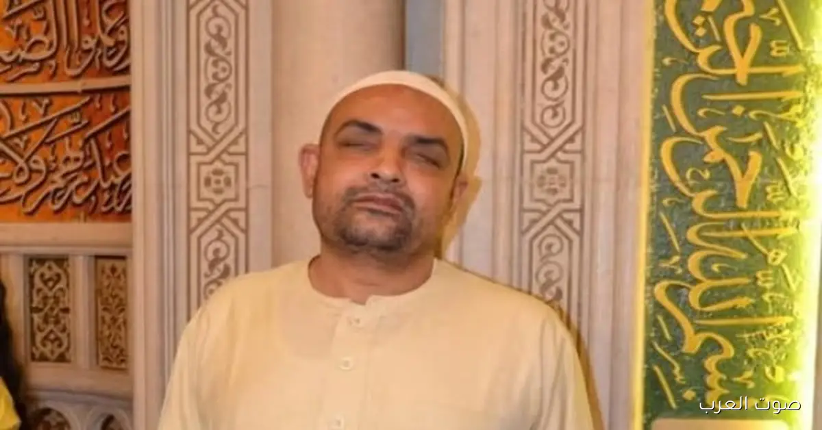 وفاة الشيخ نادي أحمد زيدان مؤذن مسجد السيدة زينب أثناء الوضوء