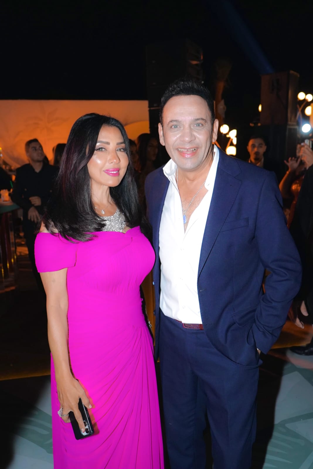 1763168847 117 نجوم الفن والإعلام يحتفلوا مع خيري رمضان بزفاف ابنه عمر