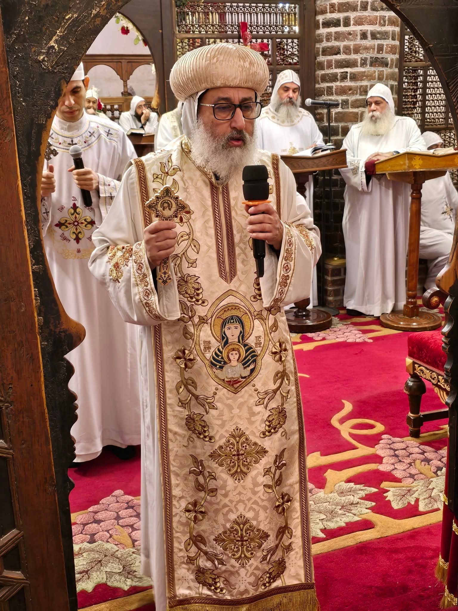 1763207625 899 عيد تكريس كنيسة العذراء القديمة في جبل قسقام بيد السيد