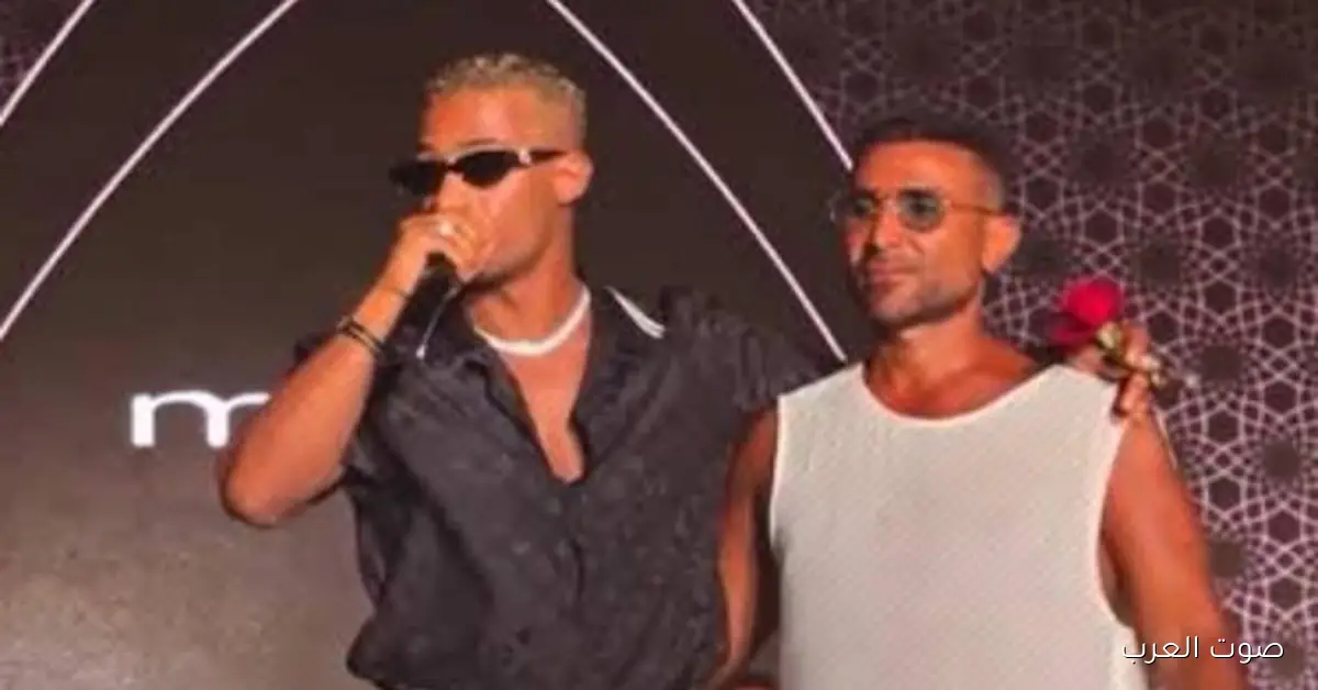 رد فعل محمد رمضان بعد دعم أحمد سعد يثير تفاعل المتابعين