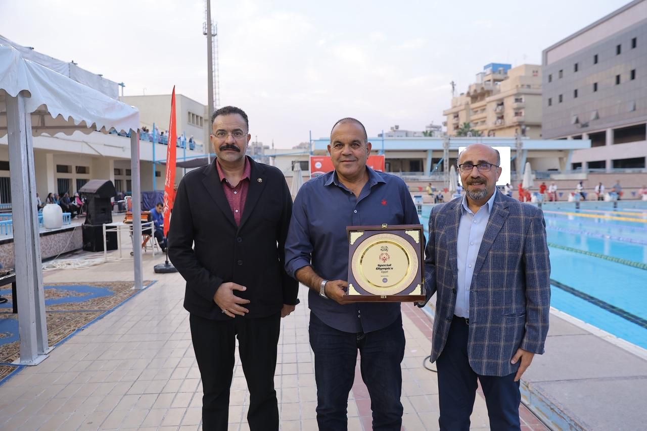1763220800 445 بدء بطولة السباحة الوطنية للأولمبياد الخاص المصري 2025