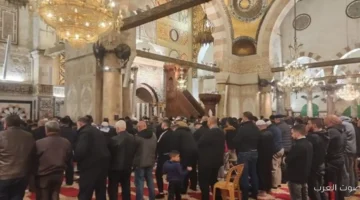 1763274498 صلاة الفجر تجمع آلاف المصلين في القدس وهتافات وتكبيرات نصرةً