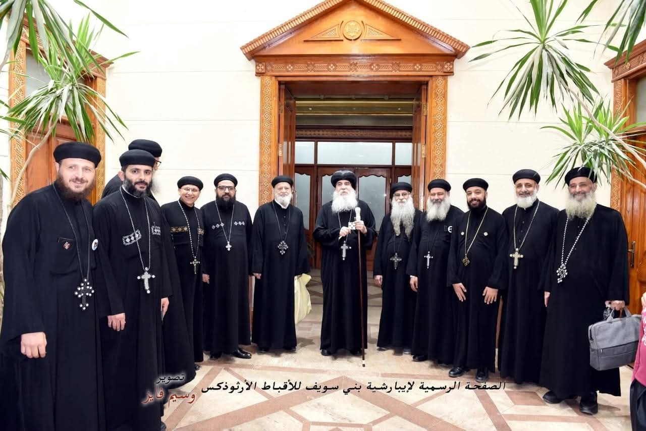 1763282721 755 إيبارشية بني سويف تحتفل بذكرى وفاة مطرانها في ليلة روحية