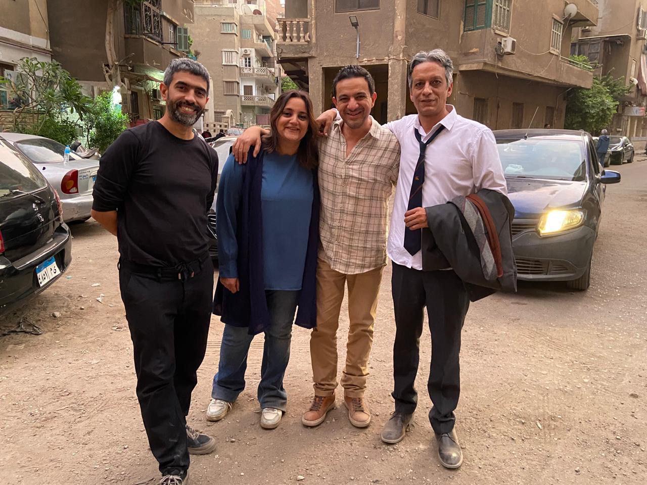 1763288187 357 شوفوا كواليس فيلم صف تاني للمخرج عمرو عابد قبل ما