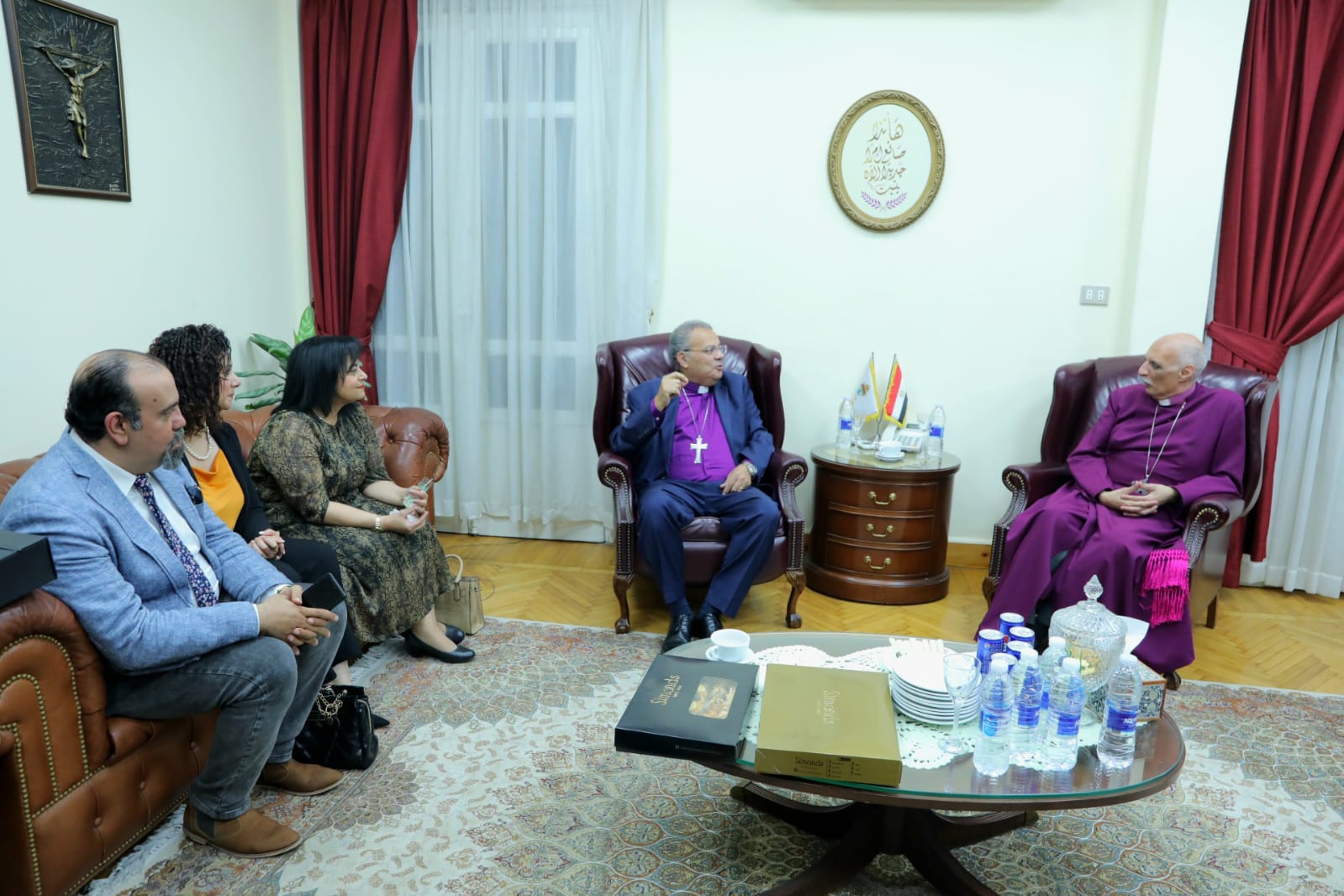 رئيس الطائفة الإنجيلية يحضر احتفال الكنيسة الأسقفية مع فريق "الكنيسة ترنم" بعنوان "المسيح وحده" 4 احتفال الكنيسة