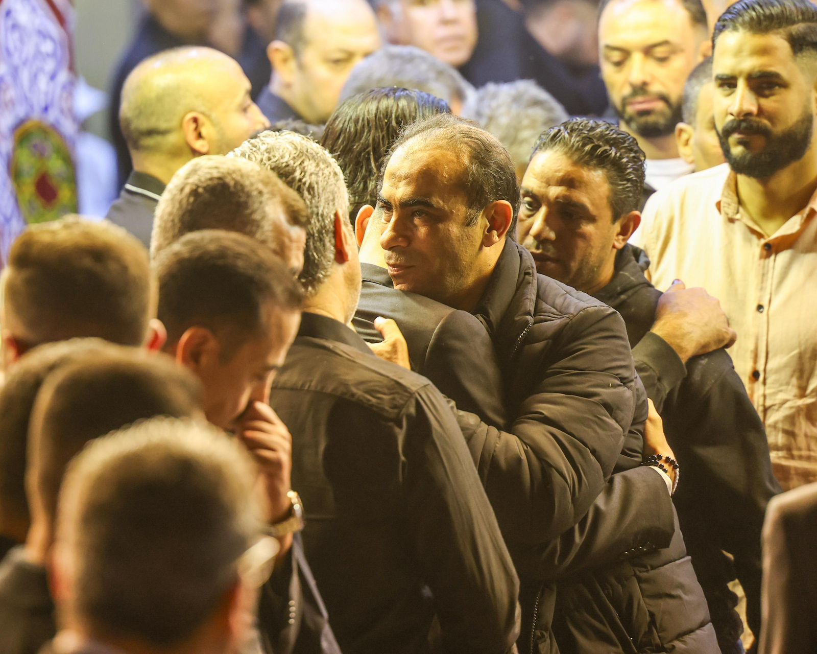 صورة من تقديم العزاء