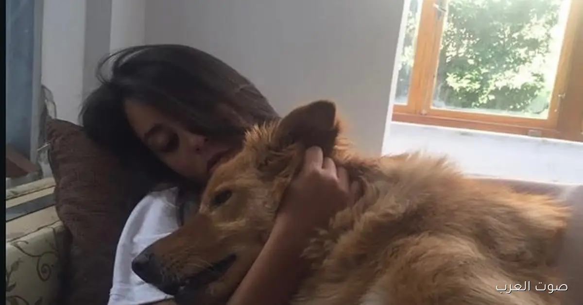 مريم الخشت تودع كلبها برسالة مؤثرة بعد فقدانه