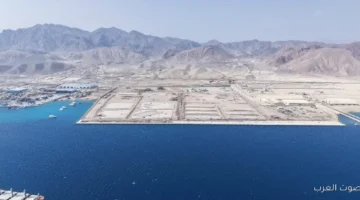 1763431354 النقل بتوضح آخر مستجدات شغل إنشاء المحطة متعددة الأغراض في