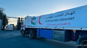 1763455336 قافلة زاد العزة الـ75 توصل مساعدات للفلسطينيين في غزة