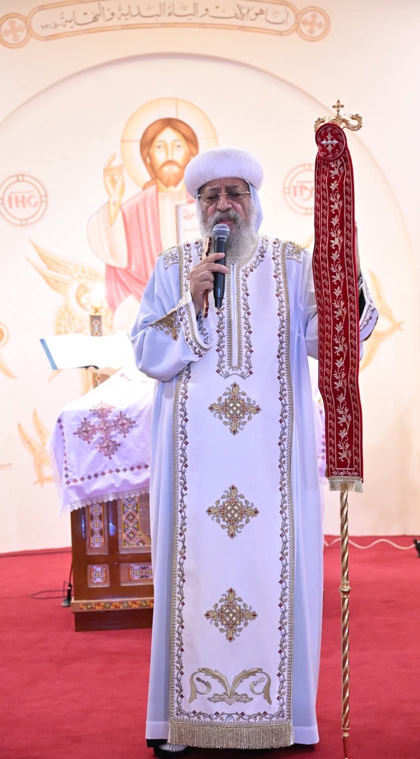 1763478151 418 البابا تواضروس يصلي قداس عيد التجليس الـ 13 في كنيسة