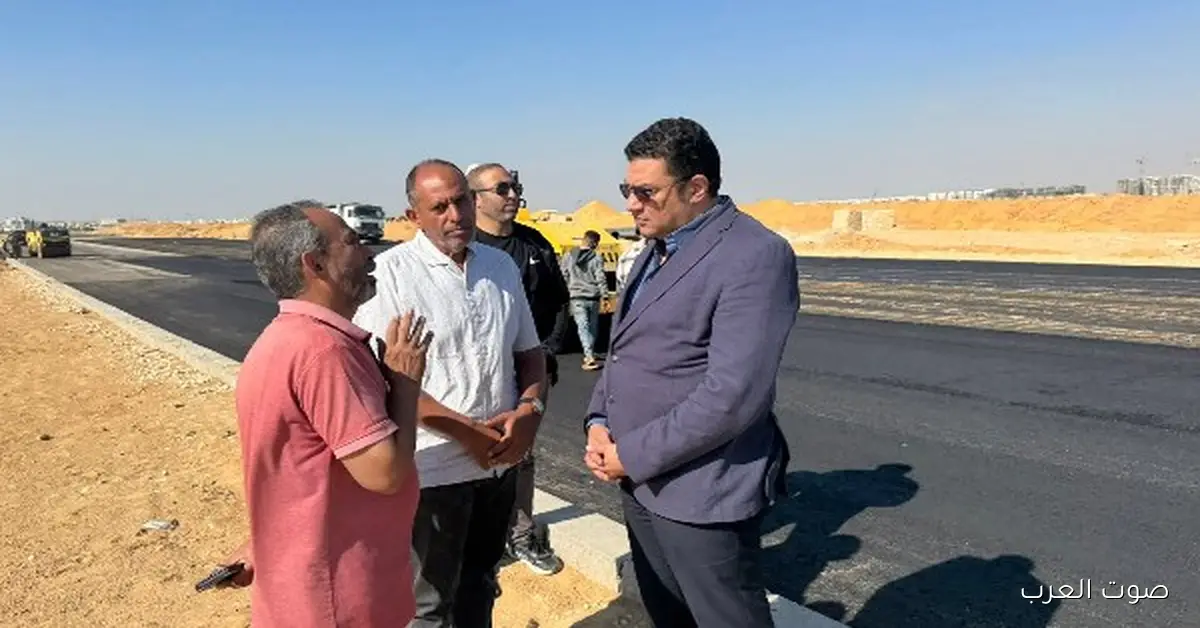 رئيس القاهرة الجديدة بيزور المنطقة الصناعية والنرجس.. شوفوا الصور