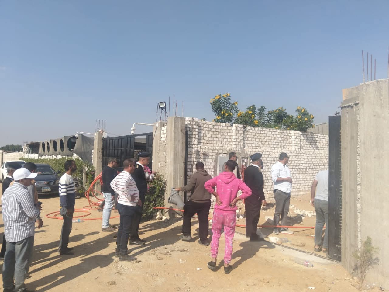 1763494219 847 العبور الجديدة إزالة التعديات فوراً وضبط 30 حالة سرقة مياه