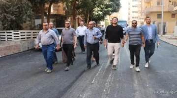 1763499620 رئيس 6 أكتوبر يقوم بجولة تفقدية لمتابعة المشروعات والخدمات في