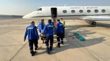 1763564135 السفارة السعودية في القاهرة نقلت مواطنين في عملية إخلاء طبي