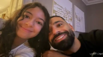 1763565134 محمد صلاح يظهر مع ابنته مكة في أحدث صورة