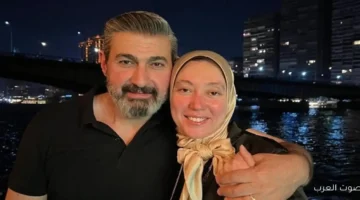 1763568855 ياسر جلال بيوجه رسالة حب لمراته في عيد ميلادها