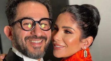 1763650757 سهير جودة تحتفل بعيد ميلاد منى زكي وأحمد حلمي برسالة