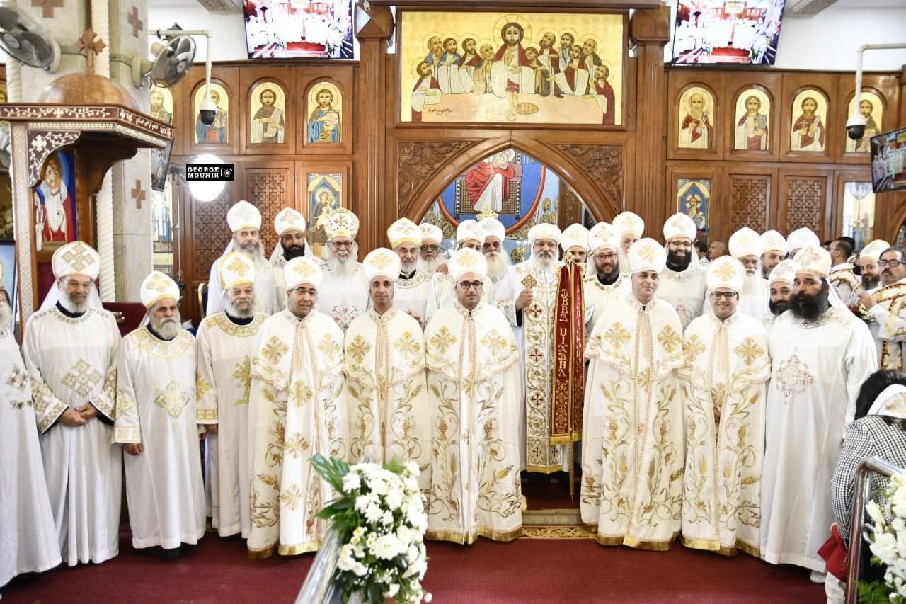 1763651963 120 تعيين 5 كهنة جدد في إيبارشية حلوان والمعصرة بحضور عدد