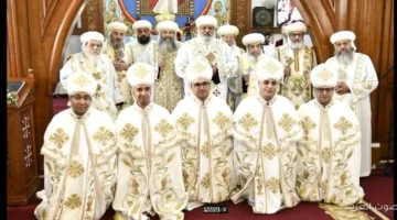 1763651963 تعيين 5 كهنة جدد في إيبارشية حلوان والمعصرة بحضور عدد