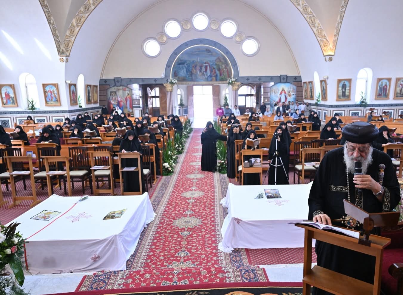 البابا تواضروس في الاحتفال