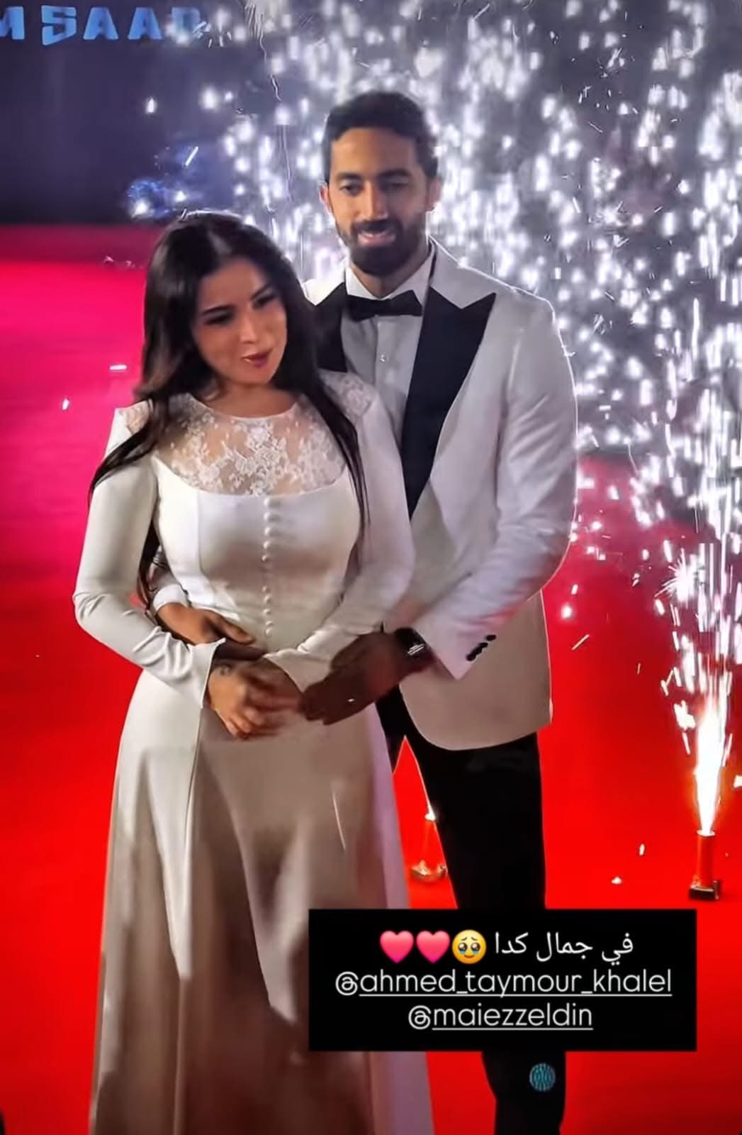 1763678174 21 مي عز الدين و أحمد تيمور في أول ظهور لهم