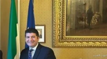 1763748557 قنصل مصر في ميلانو المصريين هناك شاركوا في المرحلة الثانية