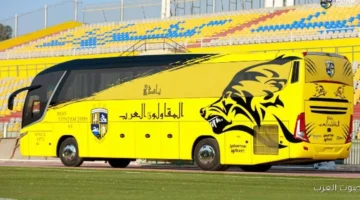 1763763153 المقاولون العرب يظهروا الأتوبيس الجديد لفريقهم الأول… شوفوا الصور