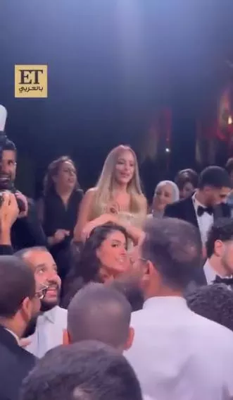 1763808684 696 أحمد سعد في حفل زفاف ابن ريم مصطفى 10 صور