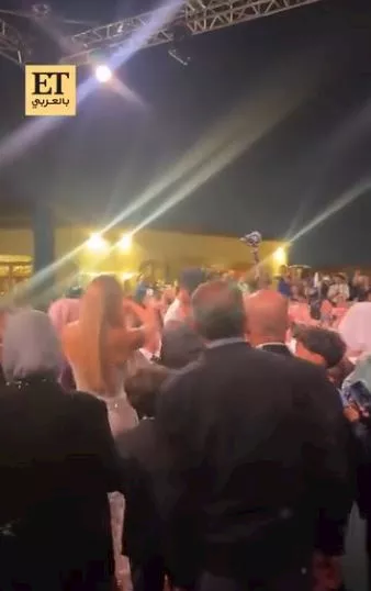 1763808684 877 أحمد سعد في حفل زفاف ابن ريم مصطفى 10 صور