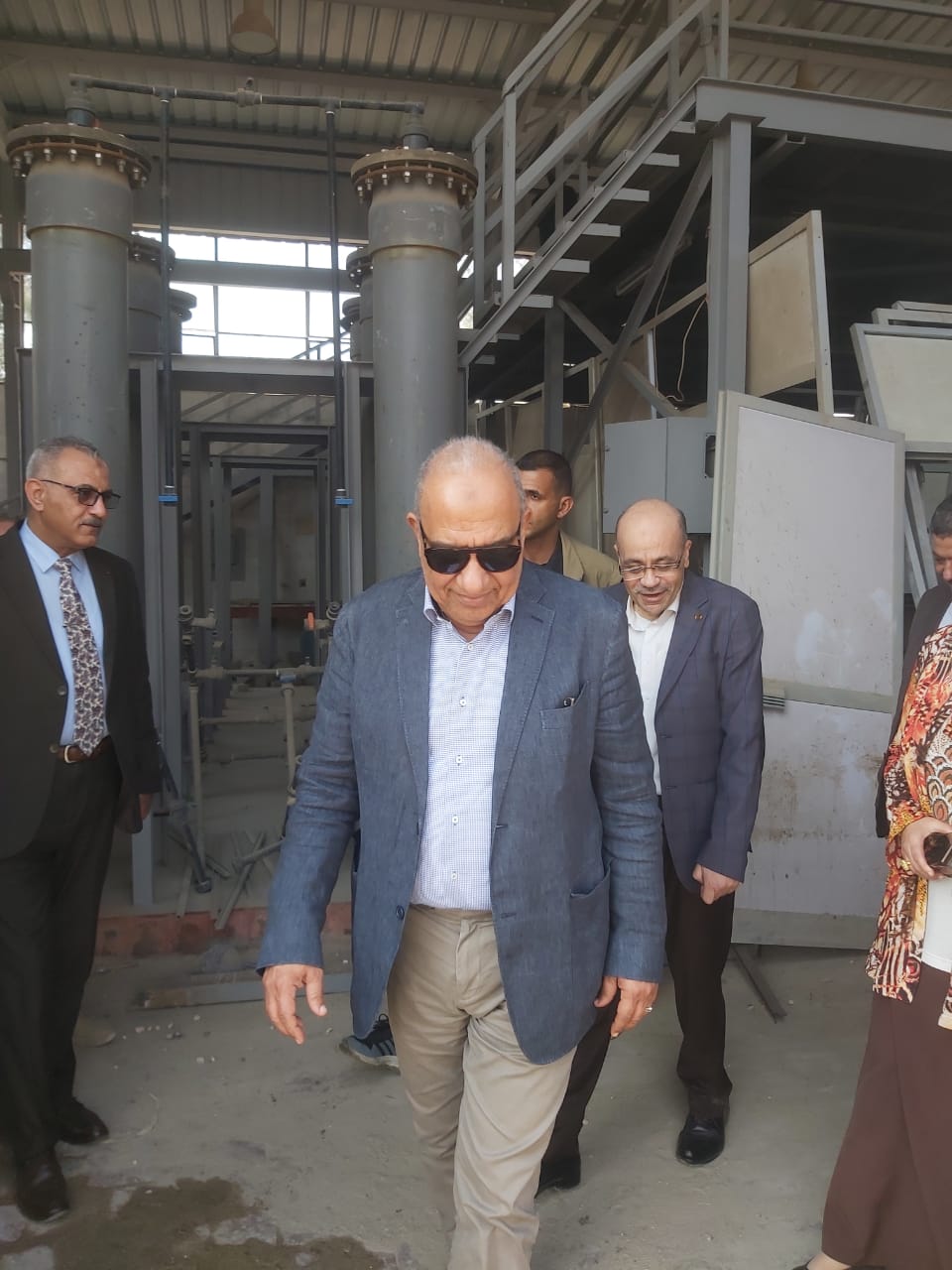 تجربة معالجة الخامات