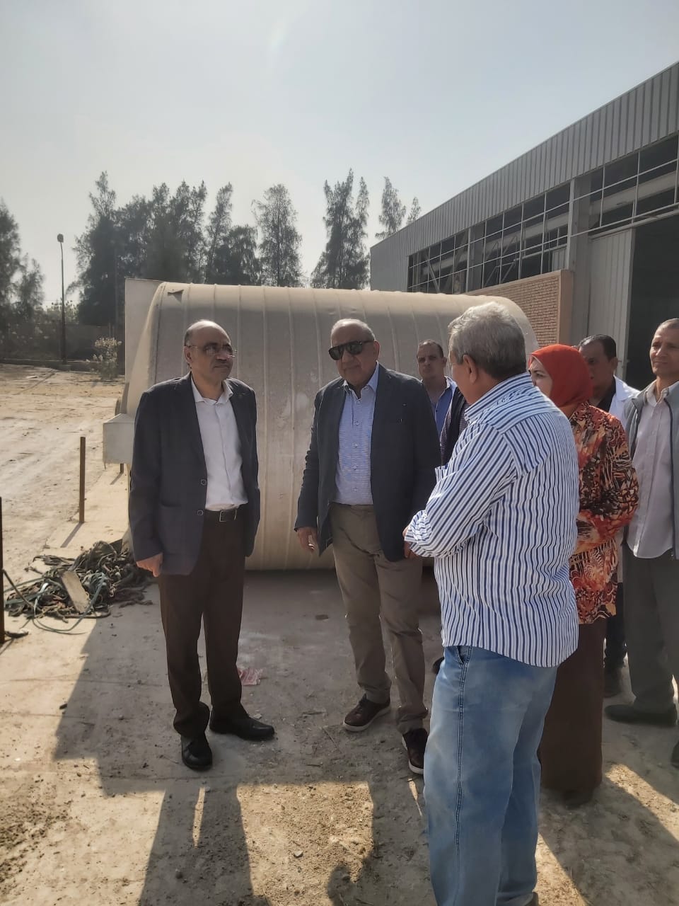 تفقد معامل التحاليل