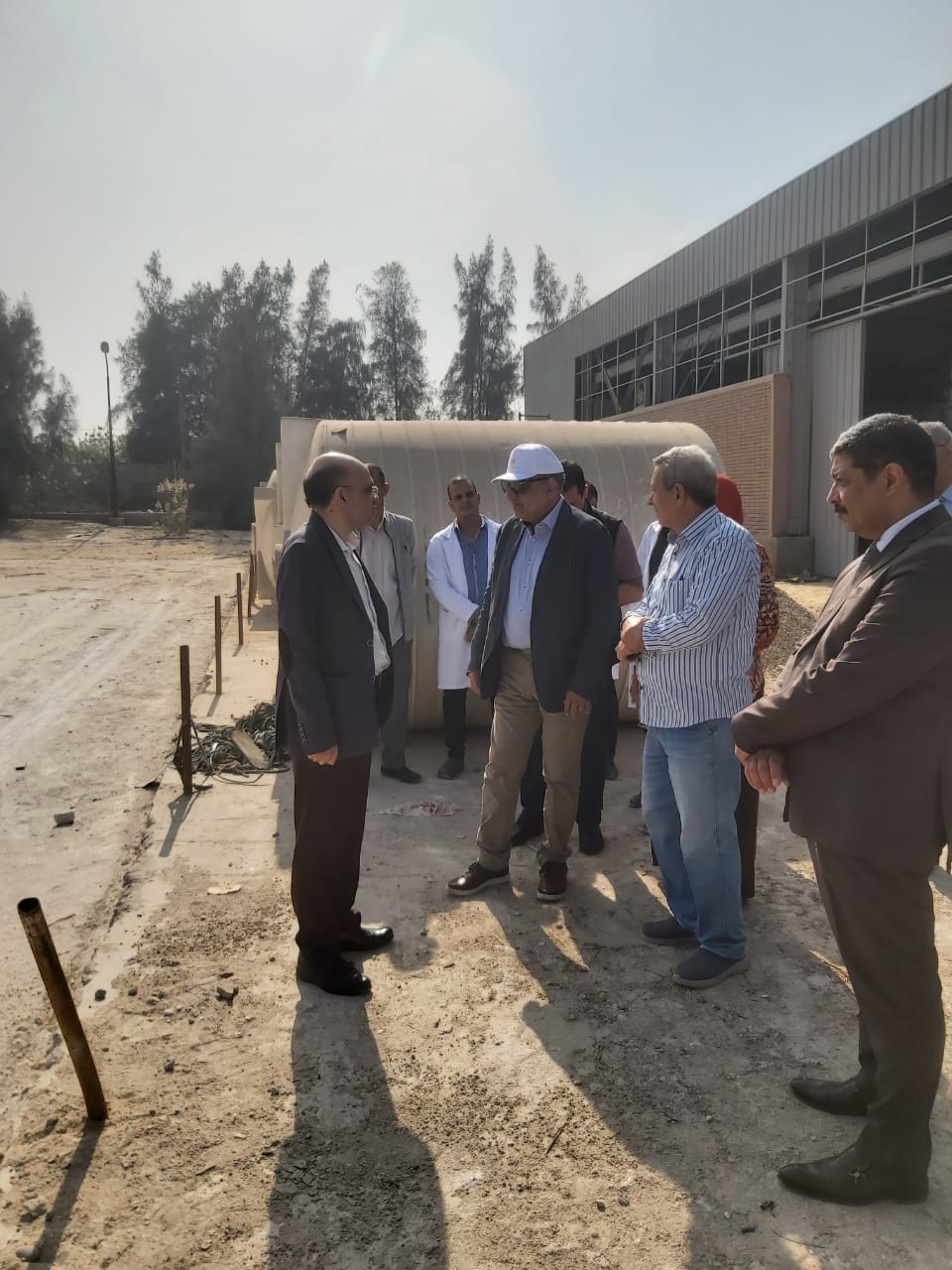 اجتماع مع الباحثين