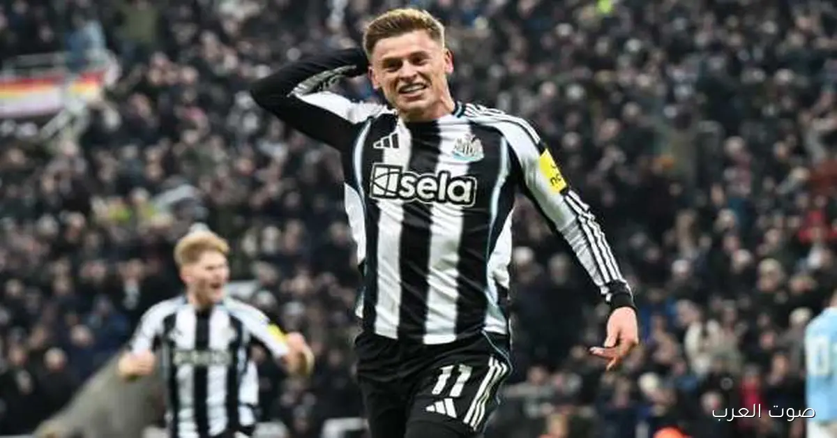 بارنس يقود نيوكاسل لفوز مثير على مان سيتي في الدوري الإنجليزي (شوف الفيديو) 2 بارنس يقود نيوكاسل لفوز مثير على مان سيتي في الدوري الإنجليزي (شوف الفيديو)