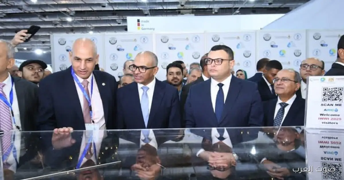 وزير الإسكان يفتتح مؤتمر ومعرض المياه والبنية التحتية الدولي 2025