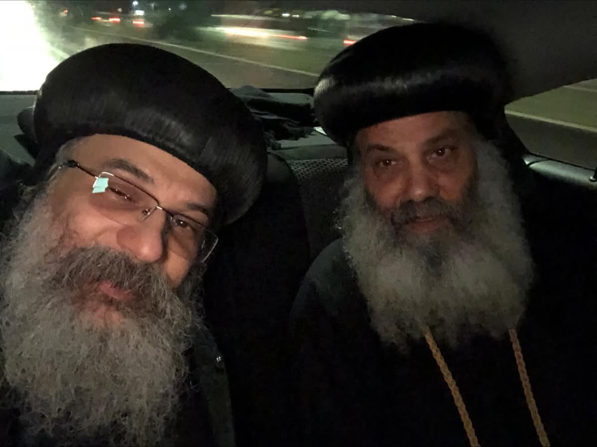 1763898062 158 الأنبا أباکير يبارك المطارنة الجدد ويدعي لهم في خدمتهم مع