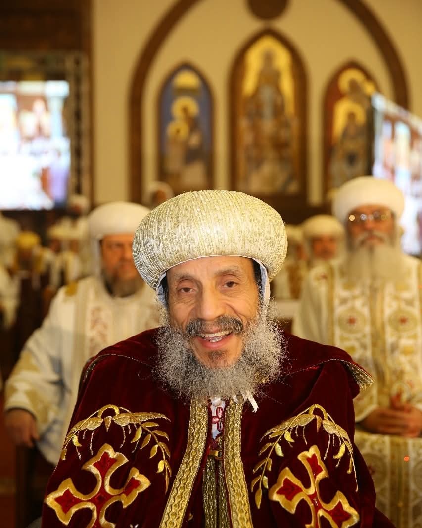 1763898062 805 الأنبا أباکير يبارك المطارنة الجدد ويدعي لهم في خدمتهم مع