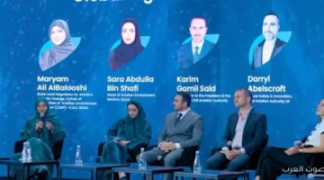 1763907640 مصر تتكلم عن الطيران والسياسات والاستدامة في جلسة نقاشية بدبي