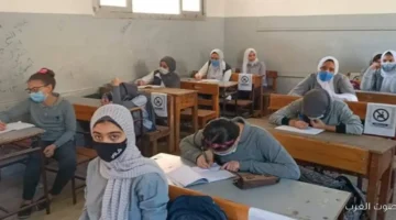 1763965846 شوف مدرسة في العمرانية تخلي الطلاب يلبسوا الكمامة عشان سلامتهم