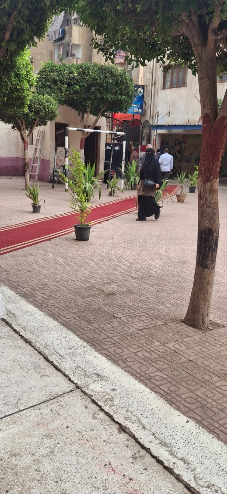 1763971656 410 إقبال متوسط من الناس على لجان الانتخابات في مدارس القناطر