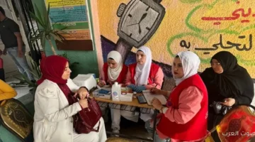 1763973148 تقديم خدمات طبية مجانية للناخبين قدام لجان انتخابات النواب في