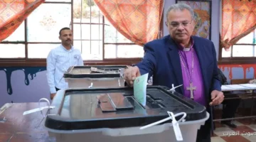 1763974721 رئيس الطائفة الإنجيلية في مصر يشارك بصوته في انتخابات النواب