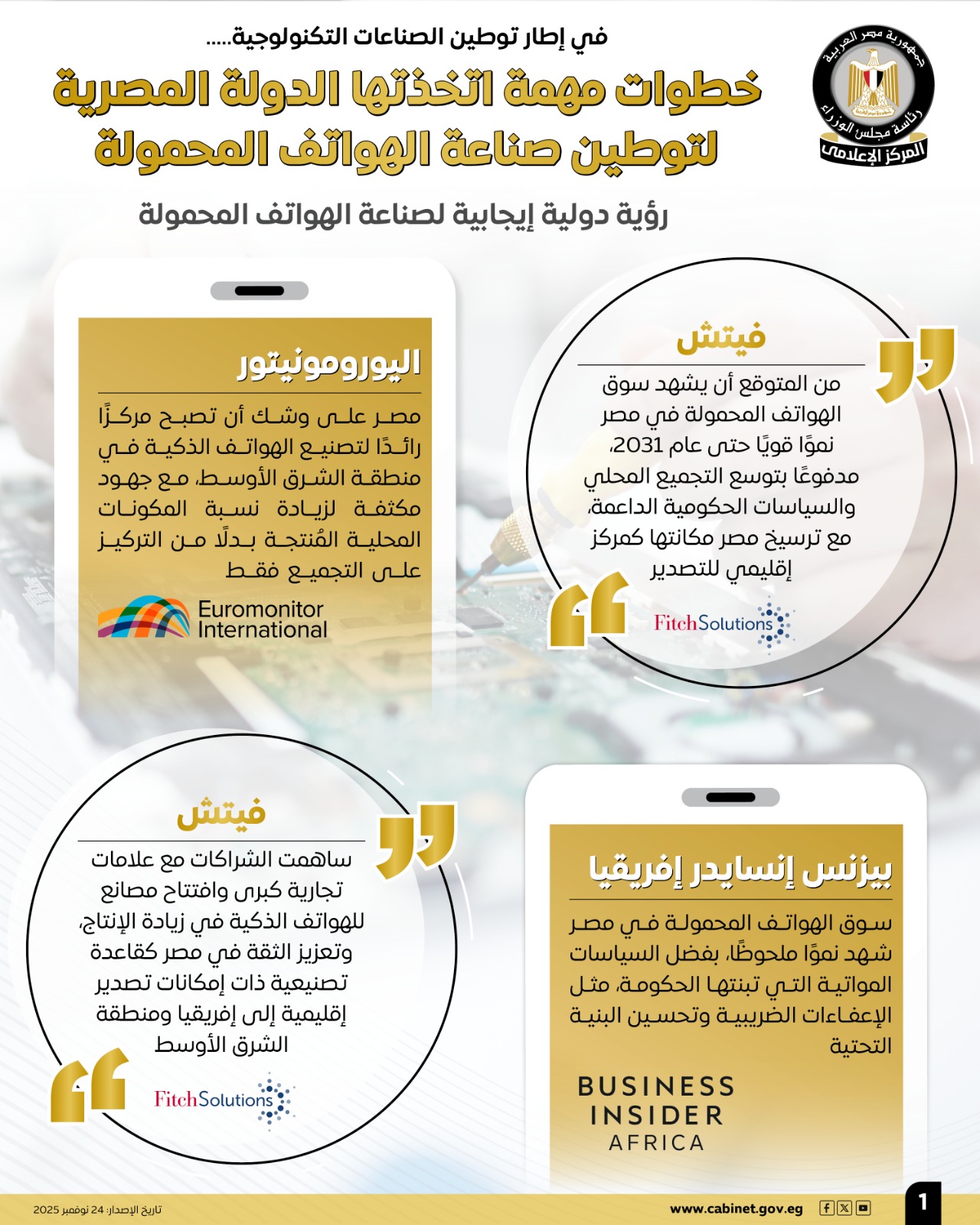 1763979688 375 الوزراء الدولة عملت خطوات مهمة علشان تدعم صناعة الموبايلات هنا