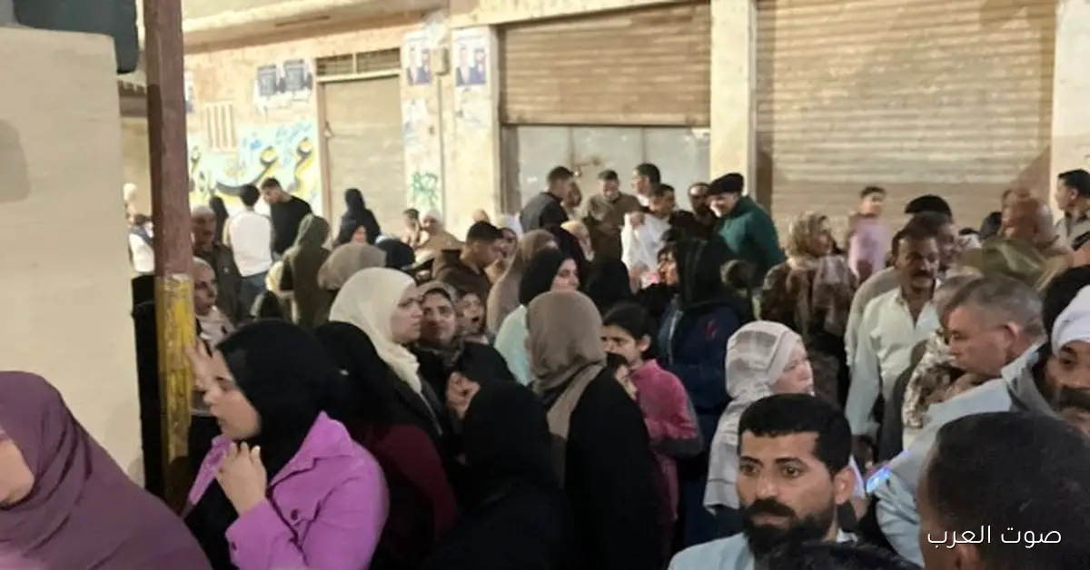 زحمة كبيرة من الناخبين قدام لجان الانتخابات البرلمانية 2025 في الشرقية