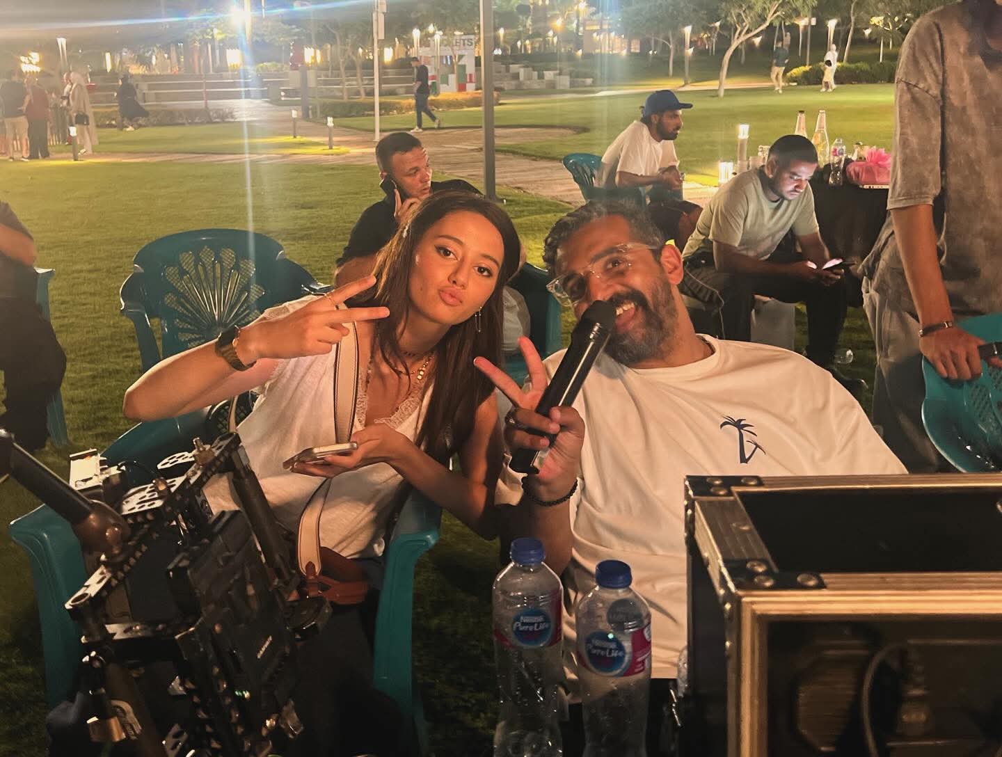 1764042138 364 لينا صوفيا تكشف لجمهورها كواليس مسلسل لينك