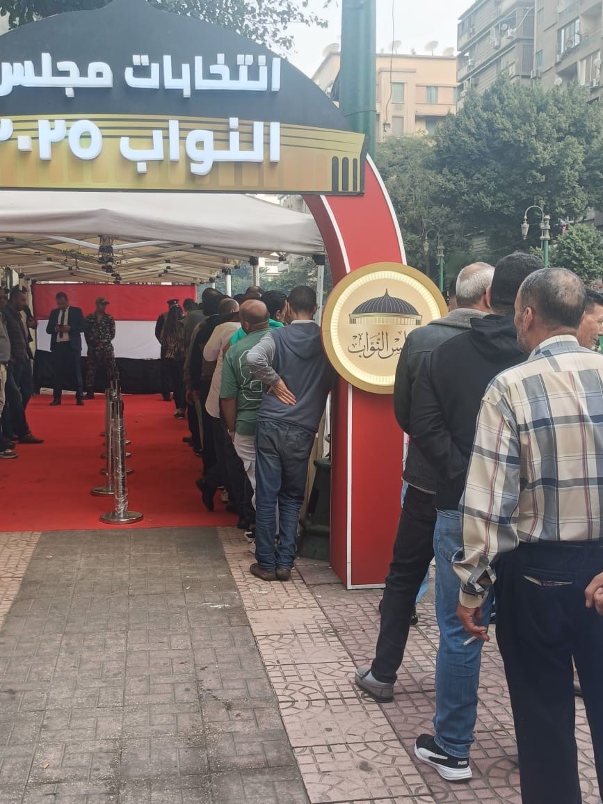 1764055198 352 اليوم الثاني لفتح لجان انتخابات مجلس النواب 2025 في مدرسة