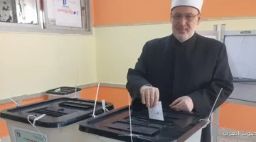 1764058038 وكيل الأزهر بعد التصويت أدعو الناس يشاركوا بقوة في انتخابات