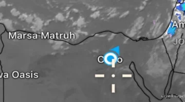 1764071478 الأقمار الصناعية تكشف سحب مطر جاية ناحية الوجه البحري