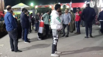 1764096816 زحمة كبيرة للناخبين في آخر ساعة قبل غلق لجان دار